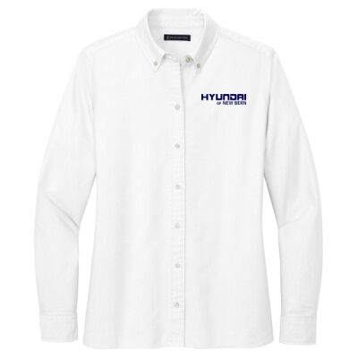 New Bern - Women's Casual Oxford Cloth Shirt  Thumbnail